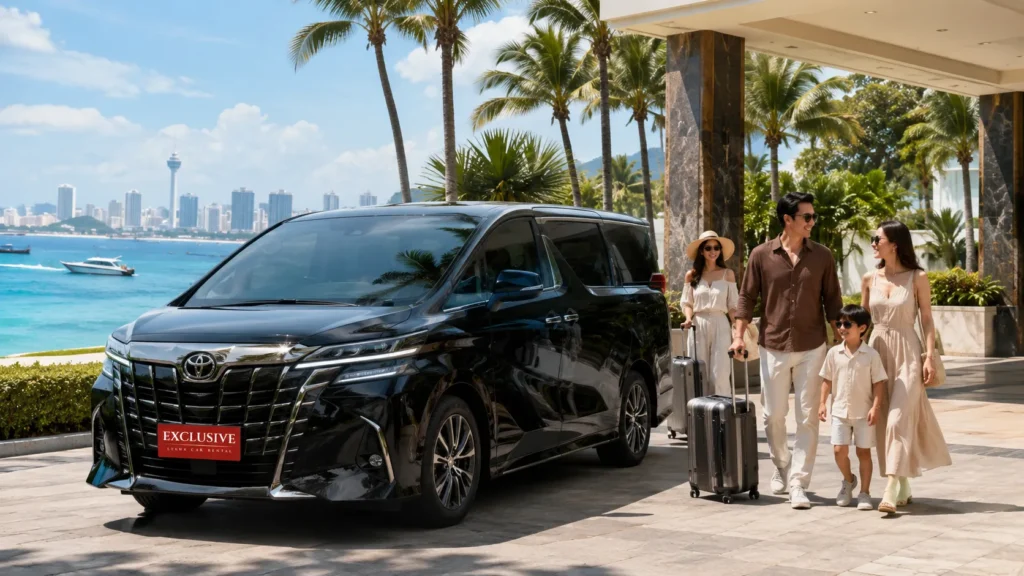 เช่า Alphard ไปพัทยา เหมาะกับทริปสั้นแต่ต้องการความพรีเมียม